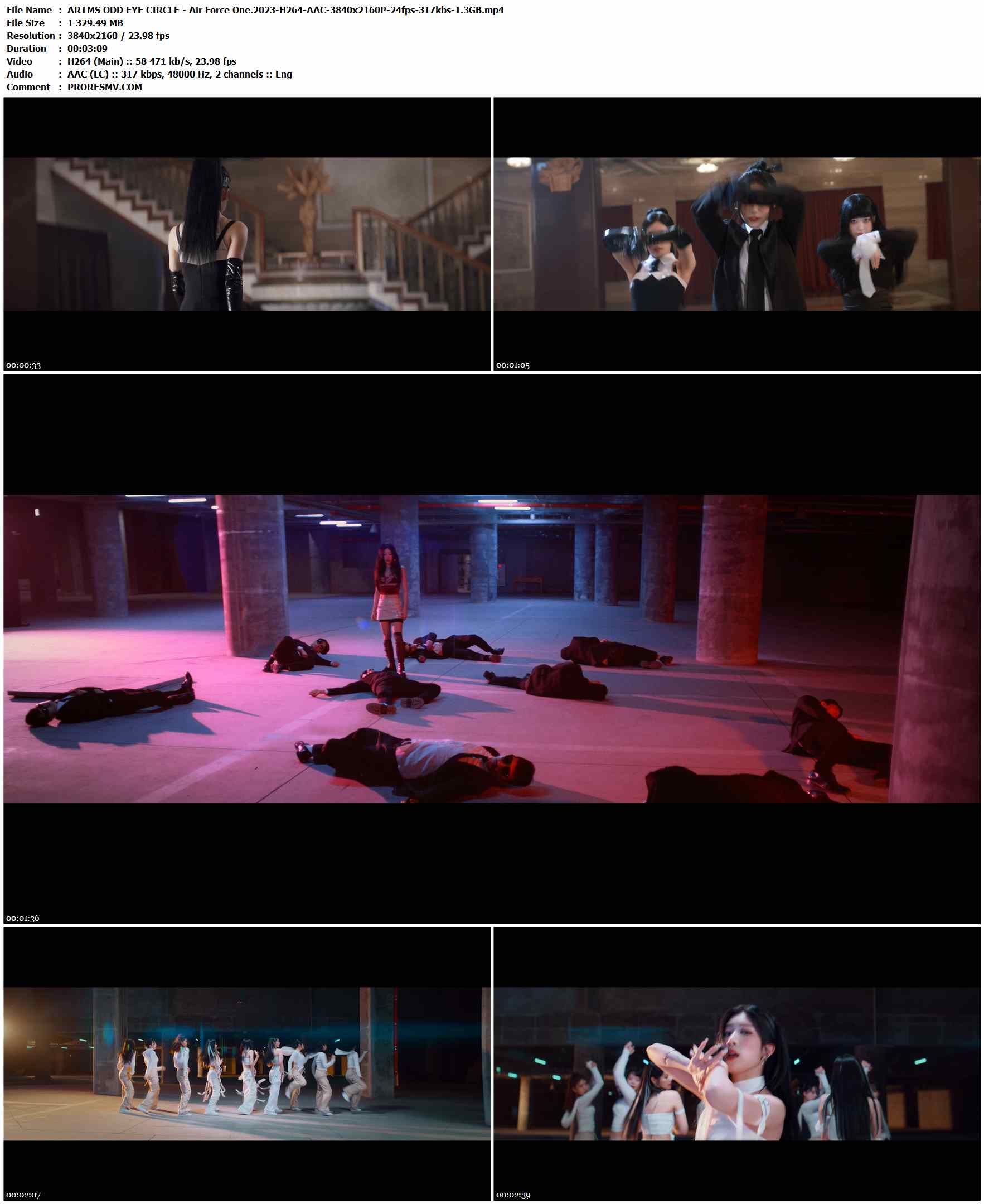 ARTMS ODD EYE CIRCLE - Air Force One.2023-H264-AAC-3840x2160P-24fps-317kbs-1.3GB官方MV_高清MV